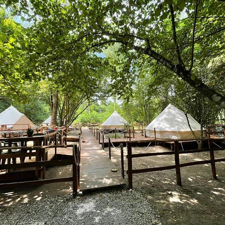 River Tribe Glamping Laino Borgo Eksteriør billede