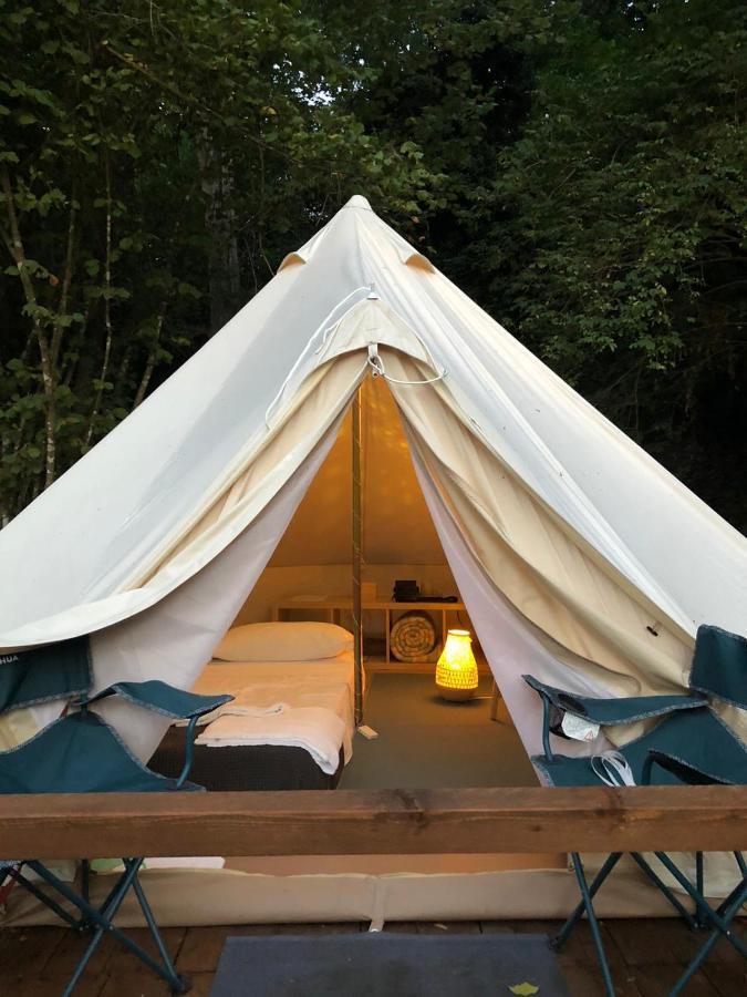 River Tribe Glamping Laino Borgo Eksteriør billede